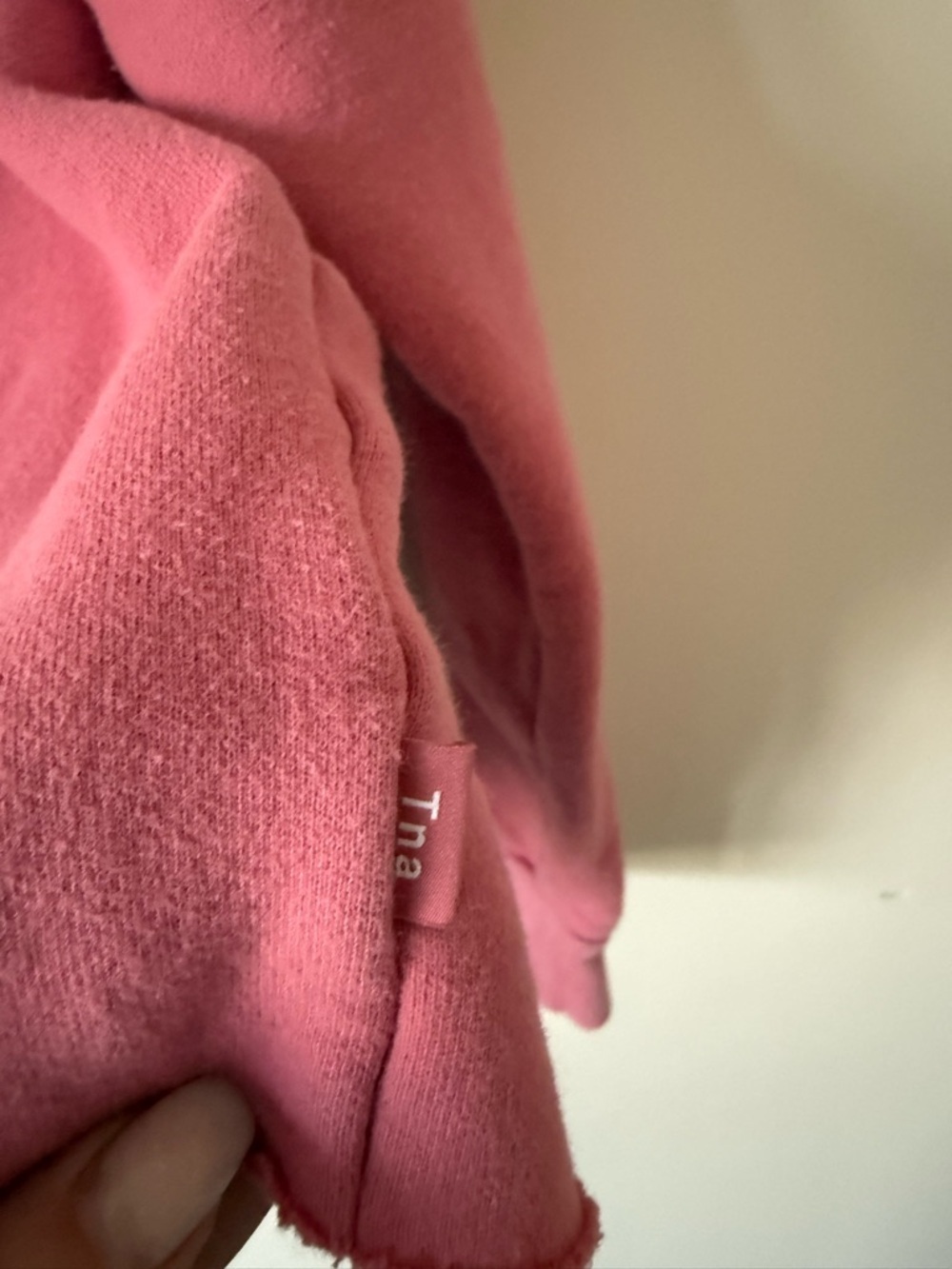 26. | TNA | Aritzia | Pink | Henley Sweatshirt | XS - Picture 4 of 5